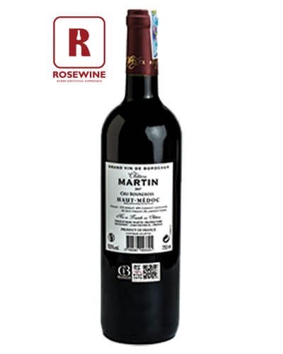 CHATEAU MARTIN HAUT – MEDOC 13.5% - 2017