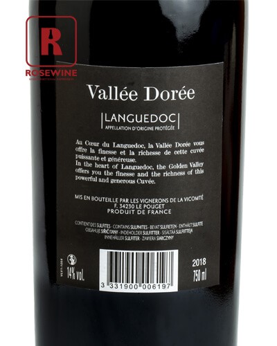 ADELAIDE CUVEE VALLEE DOREE 14% - 2018