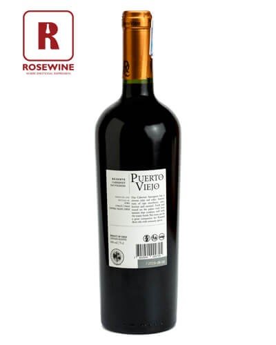 PUERTO VIEJO RESERVE CABERNET SAUVIGNON 14.5 - 2018