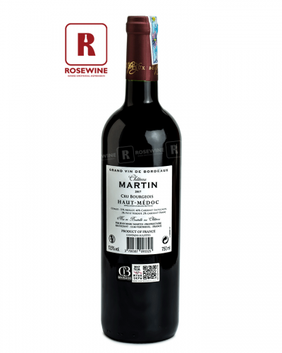 CHATEAU MARTIN HAUT MEDOC 13.5% - 2017