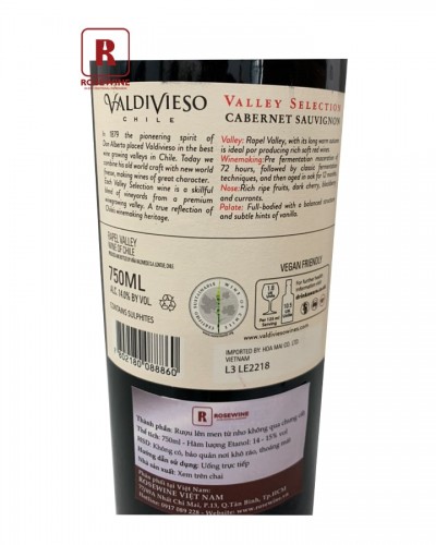 VALDIVIESO VALLEY SELECTION GRAND RESERVA