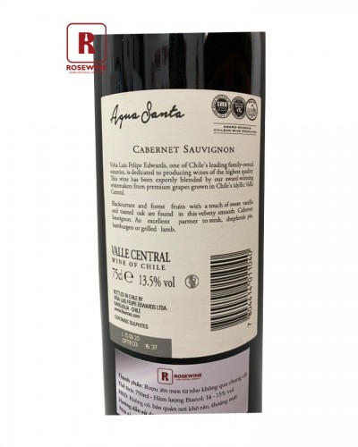 AGUA SANTA RESERVA CABERNET SAUVIGNON