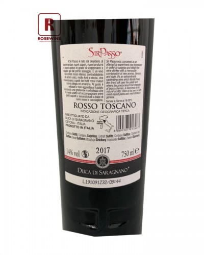 SIR PASSO ROSSO TOSCANO 14% - 2017