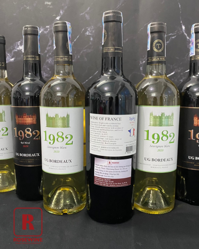 COMBO 6 1982 UG BORDEAUX + SAUVIGNON BLANC